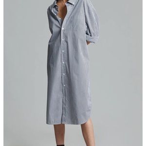 Frankie Shop Talia Shirt Dress - One Size